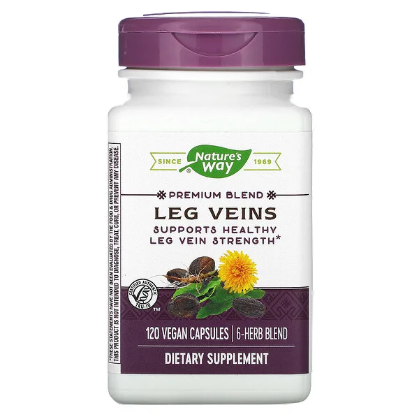 Leg Veins (120 veg caps), Nature's Way