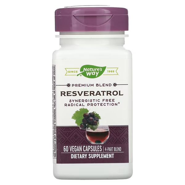 Resveratrol (60 veg caps), Nature's Way