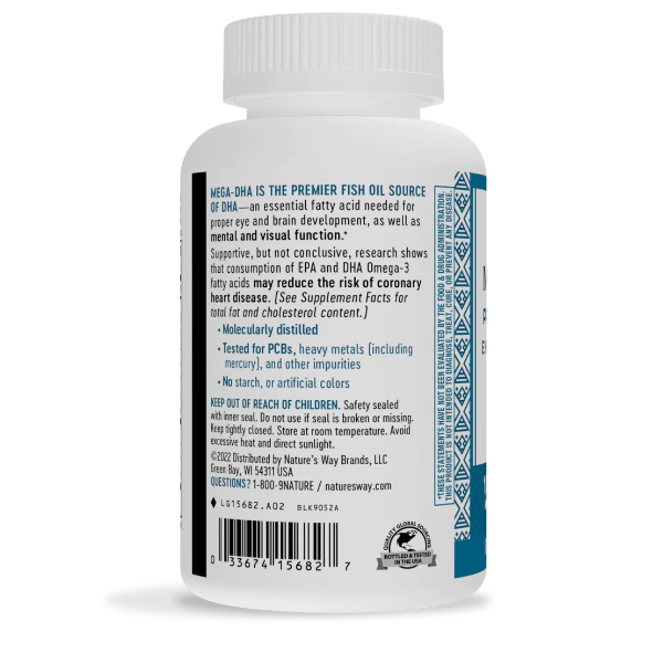 Mega-DHA 1000 mg (60 softgels), Nature's Way