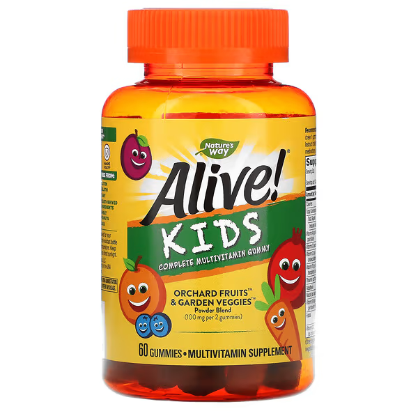 Alive!® Multivitamínico para Niños (60 gomitas), Nature's Way