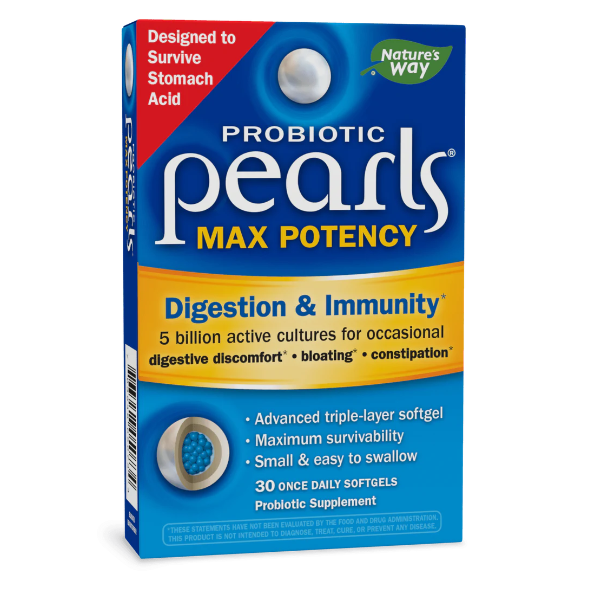 Probiotic Pearls™ MAX Potency (30 softgels), Nature's Way