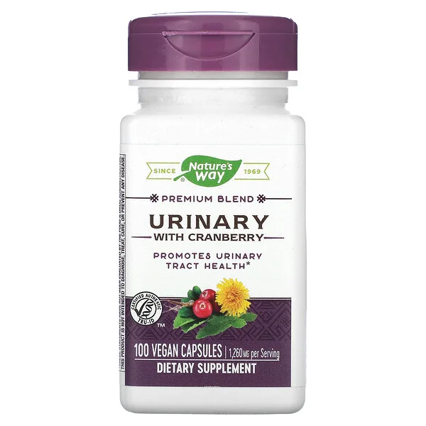 Urinary 1260 mg (100 veg caps), Nature's Way