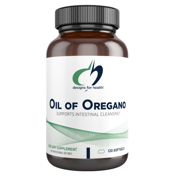 Aceite de Orégano 60 mg (120 sofgtels), Designs for Health