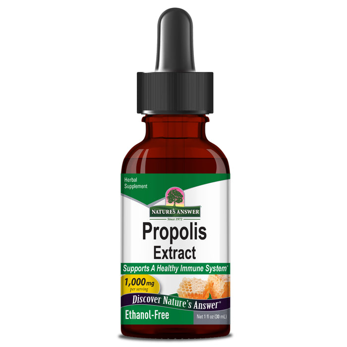 Extracto Liquido de Propoleo/ Propolis Extract 1,000 mg (1 fl oz/30 ml), Nature's Answer