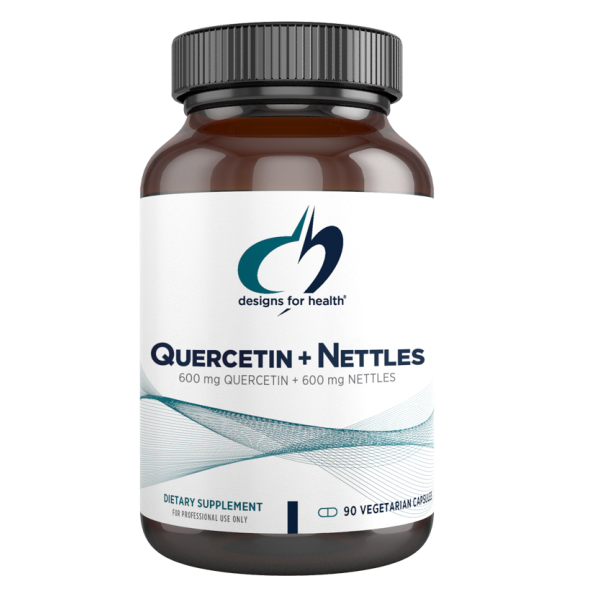 Quercetina + Ortigas, 600 mg (90 veg caps), Designs for Health