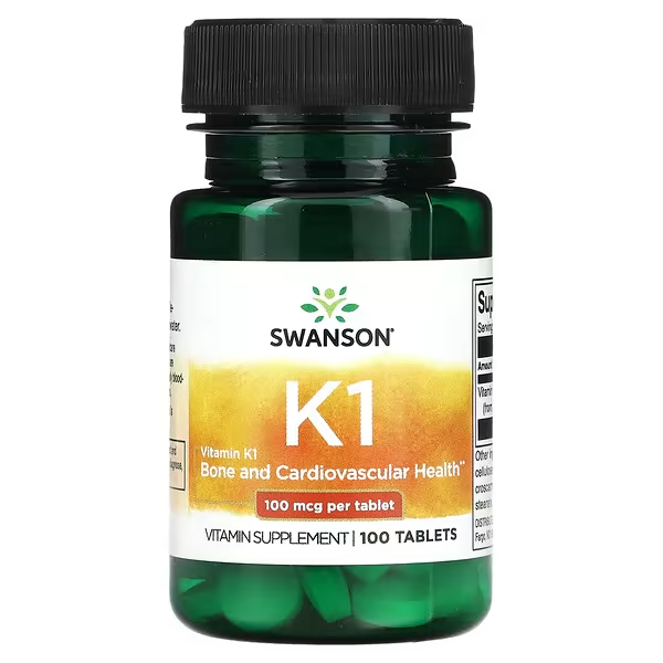 Vitamina K1, 100 mcg (100 tabs), Swanson