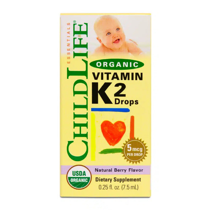 Vitamina K2 Orgánica para Niños (0.25 fl oz/7.25 ml), Child Life