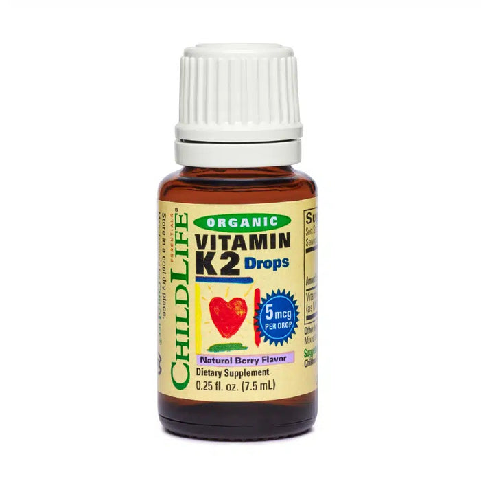 Vitamina K2 Orgánica para Niños (0.25 fl oz/7.25 ml), Child Life