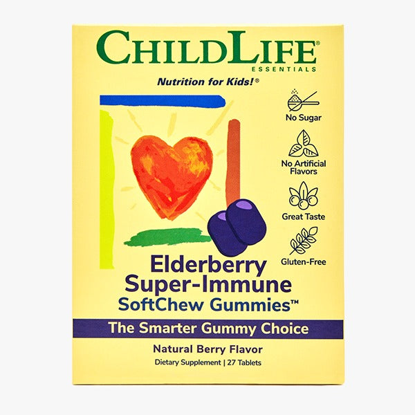 Gomitas Inmunológicas de Elderberry para Niños (27 gomitas), Child Life