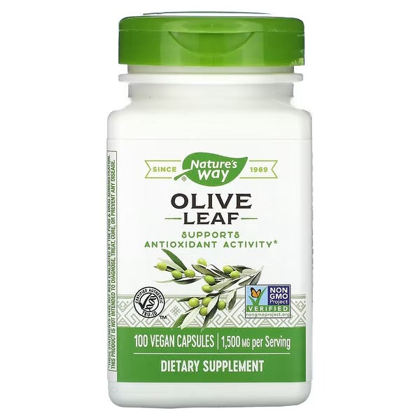 Hoja De Olivo 500 mg (100 veg caps), Nature's Way