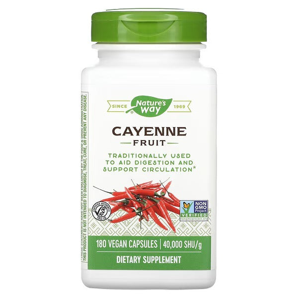Cayena (180 veg caps), Nature's Way