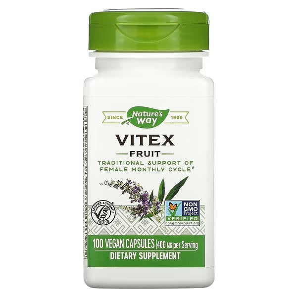 Fruta Vitex 400 mg (100 veg caps), Nature's Way