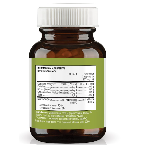 Probiótico UltraFlora ® Women’s 227 mg (30 caps), Metagenics