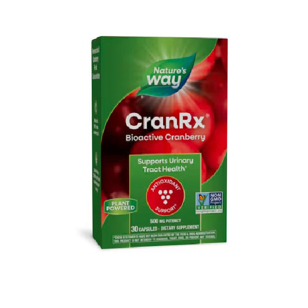 Cranrx Bioactive, Arándano, (30 veg caps), Nature's Way