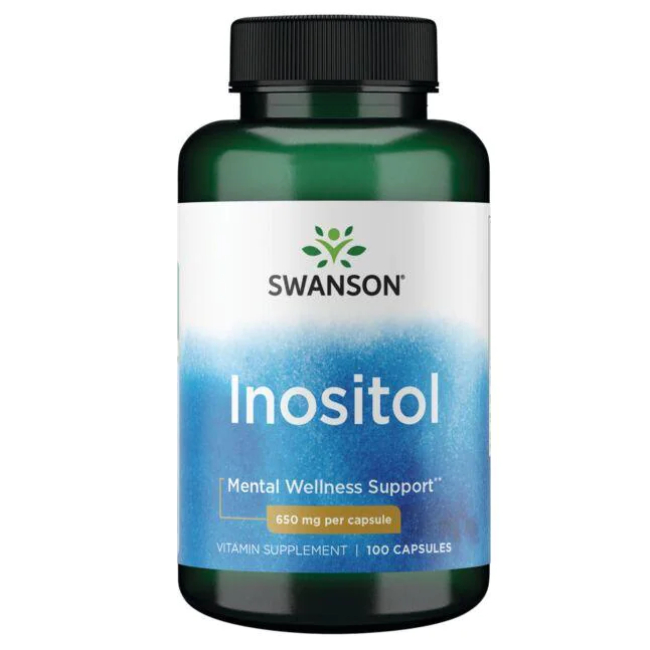 Swanson Inositol (100 capsules of 650 mg)