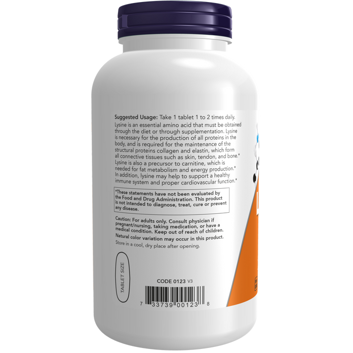 L-Lysine, Double Fuerza 1000 mg (250 tabs)