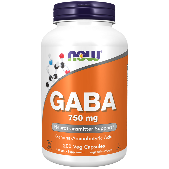 GABA 750 mg (200 veg caps)