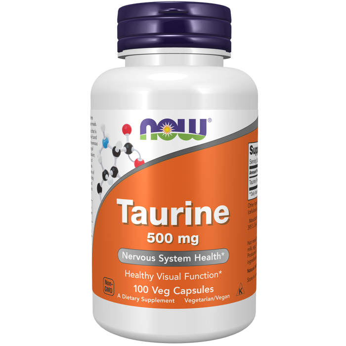 Taurine 500 mg (100 Veg Caps) / Taurine 500 mg