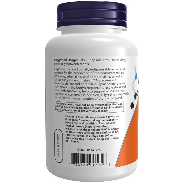 L-Tirosina 500 mg (120 caps)