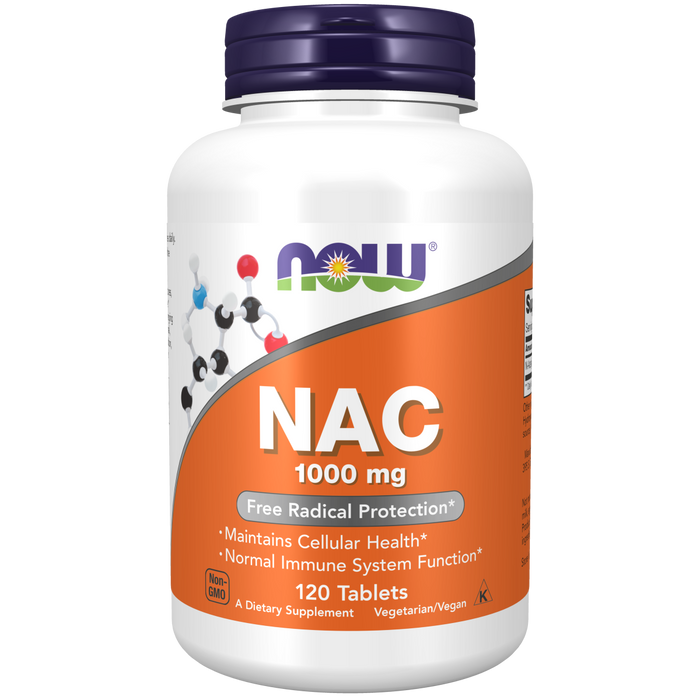 NAC N- Acetil Cisteína 1000 mg (120 tabs)
