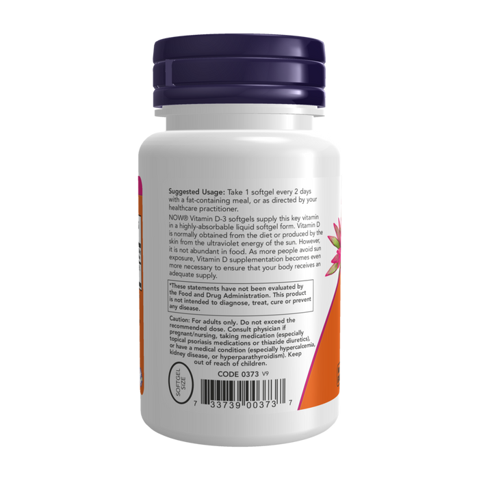Vitamin D-3 5000 IU (240 SOFTGELS)/ Vitamin D-3 5000 IU