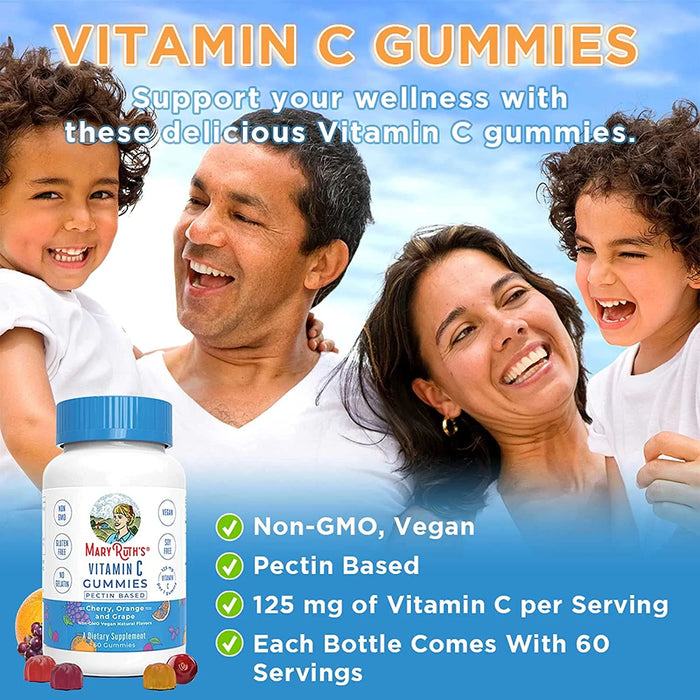 Vitamin C Gummies / vitaminCgummy-3PL /60 gummies Mary Ruths