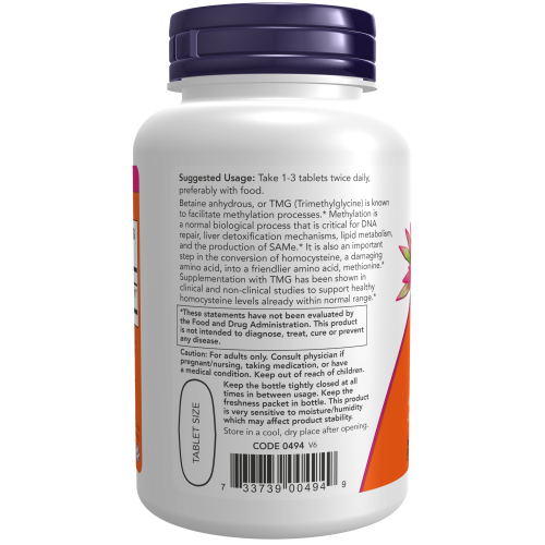 TMG Betaine 1,000 mg (100 TAB) /TMG Betaine 1,000 mg Tablet