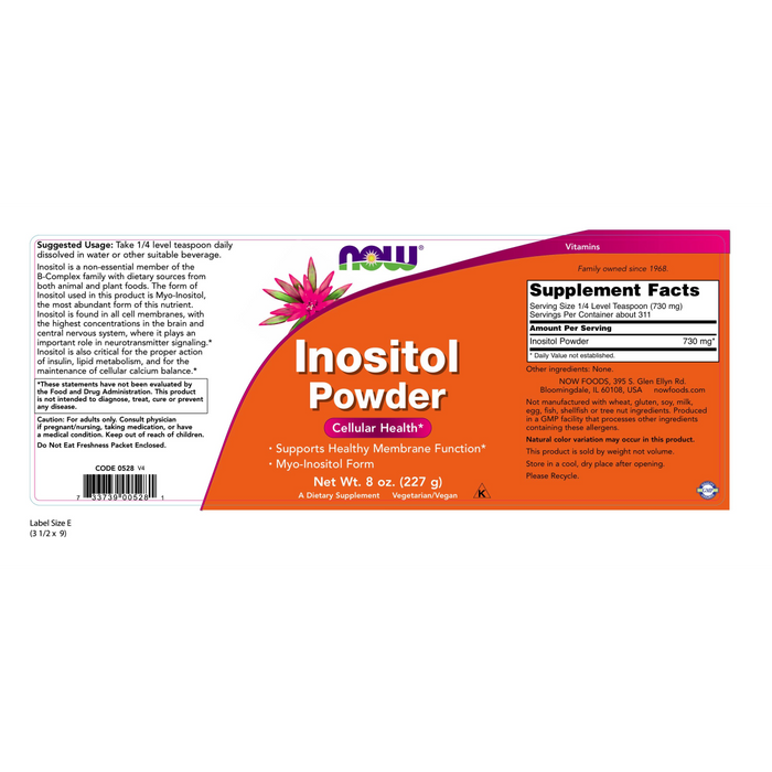 Inositol Powder (8oz) / Inositol Powder