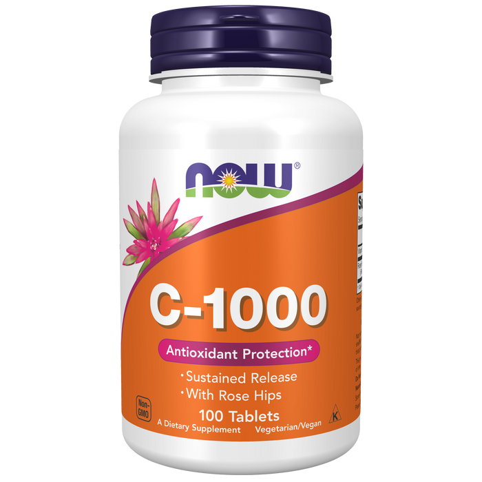 Vitamin C 1000mg with Rose Hips (100 tablets)/ Vitamin C-1000mg With Rose hips. SUSTAINABLE RELEASE / SUSTAINABLE RELEASE.