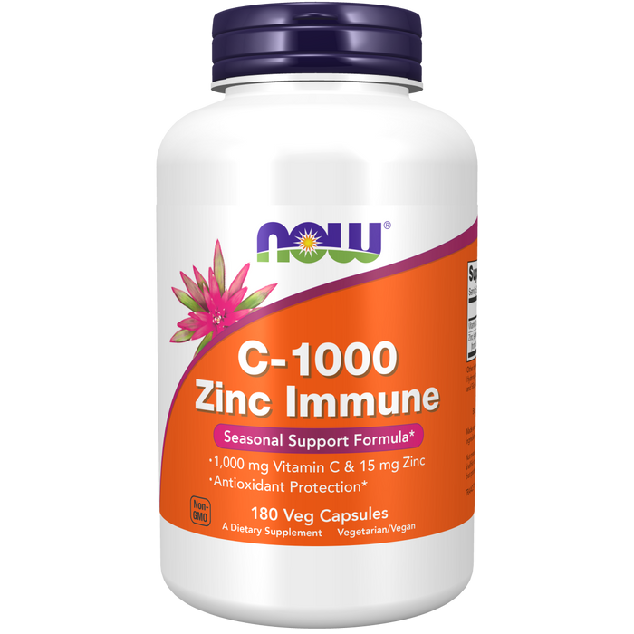 Vitamina C-1000 & Zinc (180 veg caps)