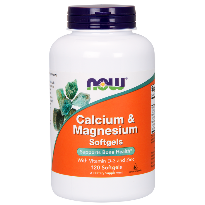 Calcium and Magnesium with Vitamin D3 &amp; Zinc (120 SOFTGEL) / Calcium &amp; Magnesium + D3