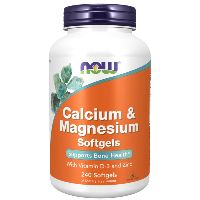 Calcium &amp; Magnesium 1000mg/500mg (240 softgels) / Calcium &amp; Magnesium Softgels