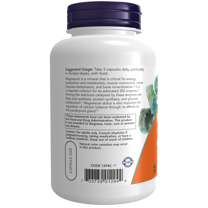 Magnesio Citrate 400 mg (120 veg caps)