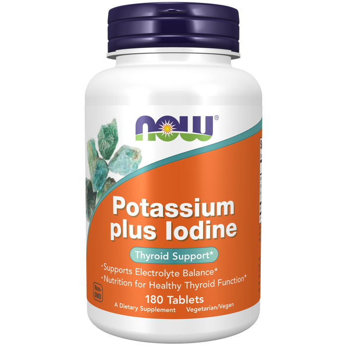 Potassium 99 mg plus iodine (180 Tabs) / Potassium plus Iodine