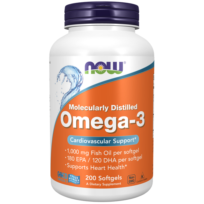 Omega-3 Destilada Molecularmente (200 softgels)