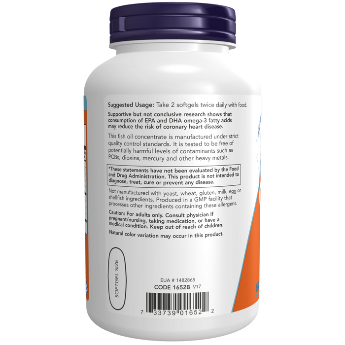 Omega-3 Destilada Molecularmente (200 softgels)