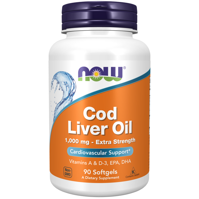 Cod Liver Oil, Extra Strength 1,000 mg (90 SFG) / Cod Liver Oil, Extra Strength 1,000 mg