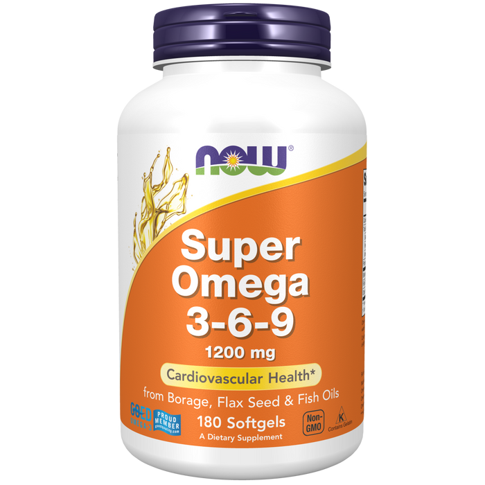 Super Omega 3-6-9 1200mg (180 Softgels)