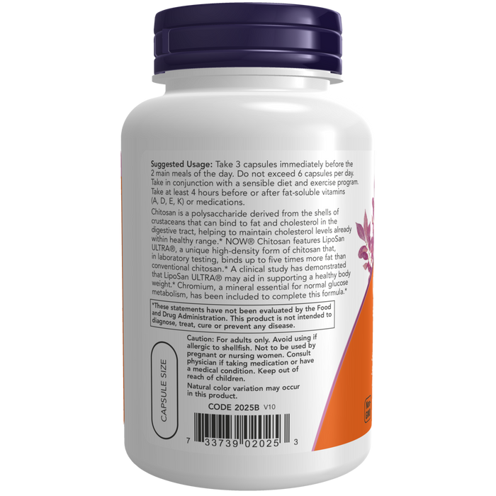Chitosan 500 mg Chromium (120 Veg Caps)/ Chitosan 500 mg plus Chromium