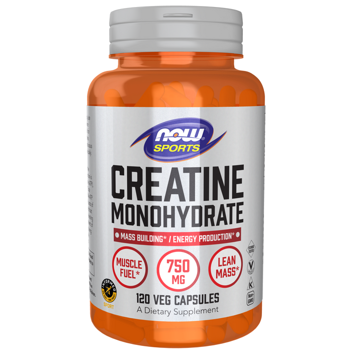 Monohidrato de Creatina 750 mg (120 veg caps)