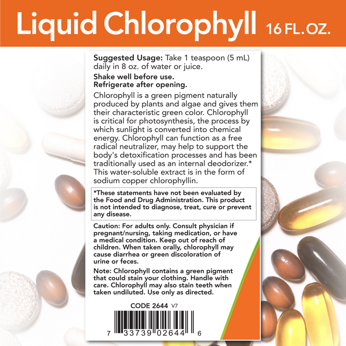 Líquido de Clorofila (16fl oz/473ml)