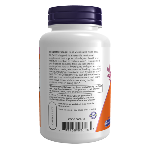 BioCell Collagen® Hidrolizado Tipo II (120 veg caps)
