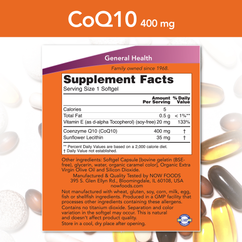 CoQ10 400 mg (30 softgels)