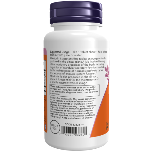 Melatonin 1 mg (100 TAB)/ Melatonin 1 mg Tablets