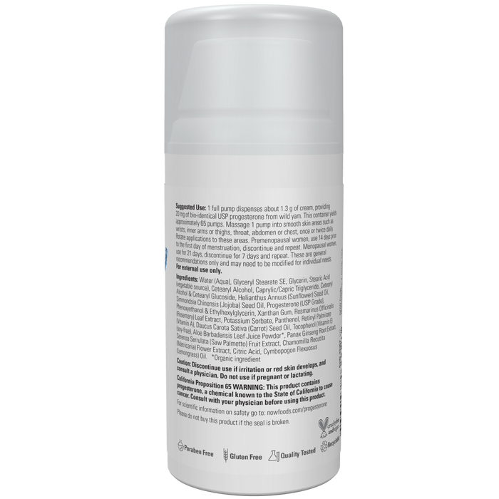 Progesterone Skin Cream 3 oz (85 gr) /Progesterone from Wild Yam Balancing Skin Cream
