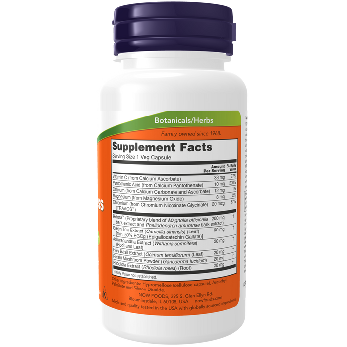 Adrenal Stress Support with Relora™ (90 Veg Caps) /Adrenal Stress Support with Relora™
