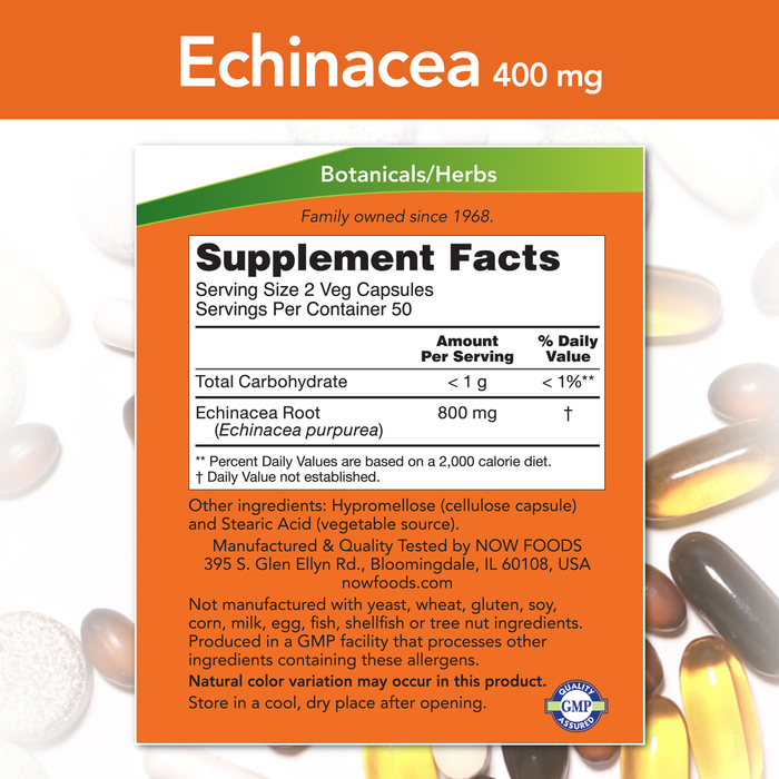 Echinacea 400 mg (100 Veg Caps) / Echinacea 400 mg