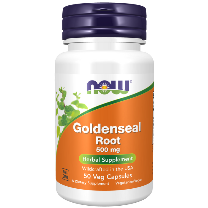 Goldenseal Root 500 mg 50 Veg Capsules/ Goldenseal Root 500 mg