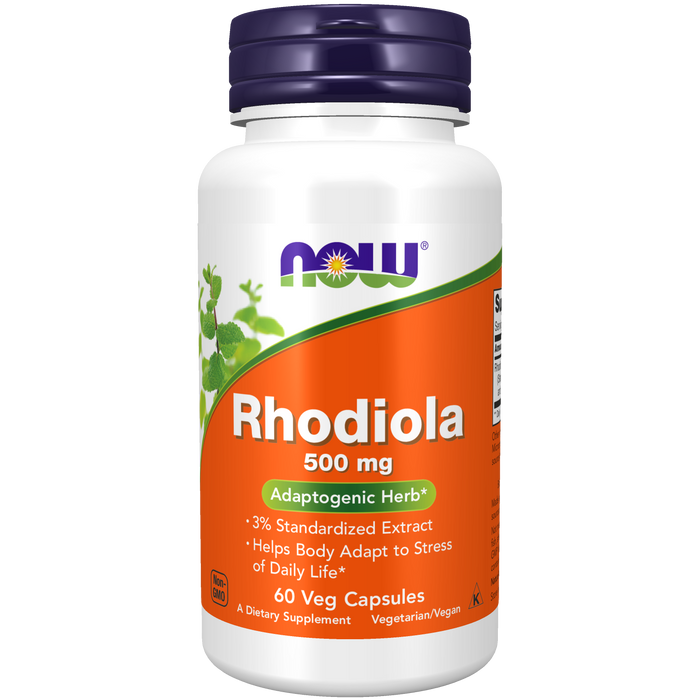 Rhodiola (60 VegCaps)/ Rhodiola 500mg Extract 3%
