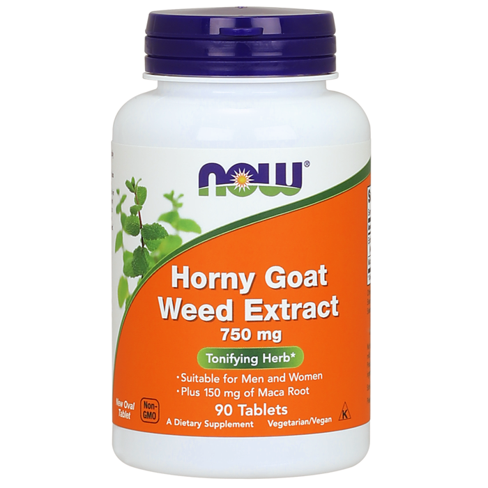 Extracto de Horny Goat Weed 750 mg (90 tabs)